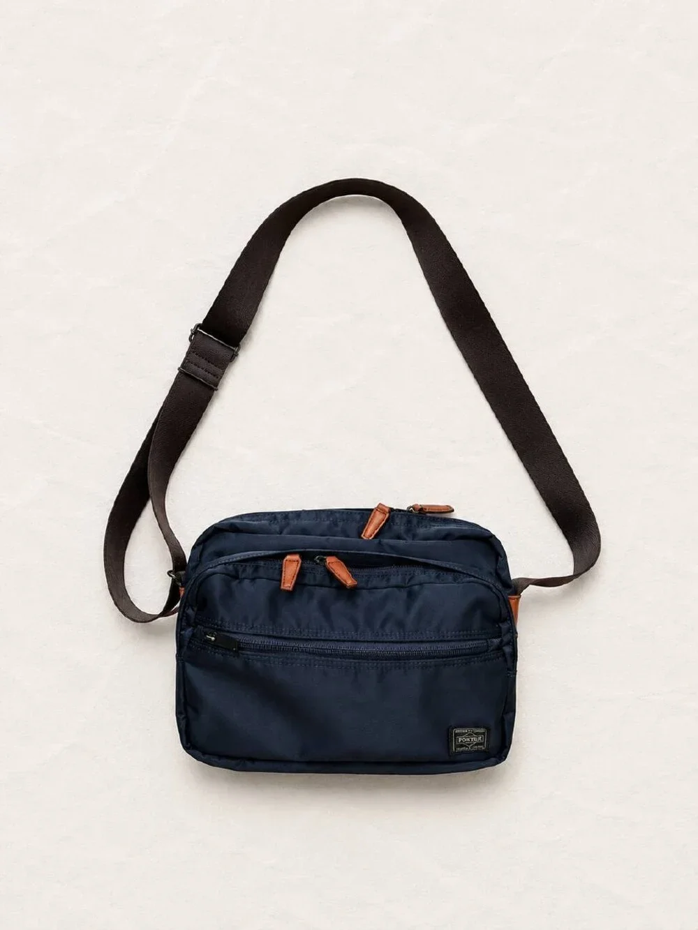 Porter Yoshida Tanker Navy Nylon Shoulder Bag